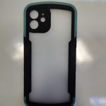 قاب iphone 12 محافظ لنزداردوررنگی - های کپی - آبی