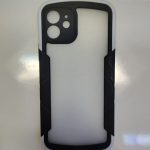 قاب iphone 12 محافظ لنزداردوررنگی - های کپی - سفید