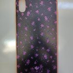 قاب iphone XS مدل طرح دار - های کپی - گلبهی