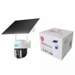 دوربین خورشیدی - v380pro سیمکارتی 4G - سفید
