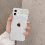 قاب تمام شفاف با محافظ لنز کشویی مناسب IPHONE 12